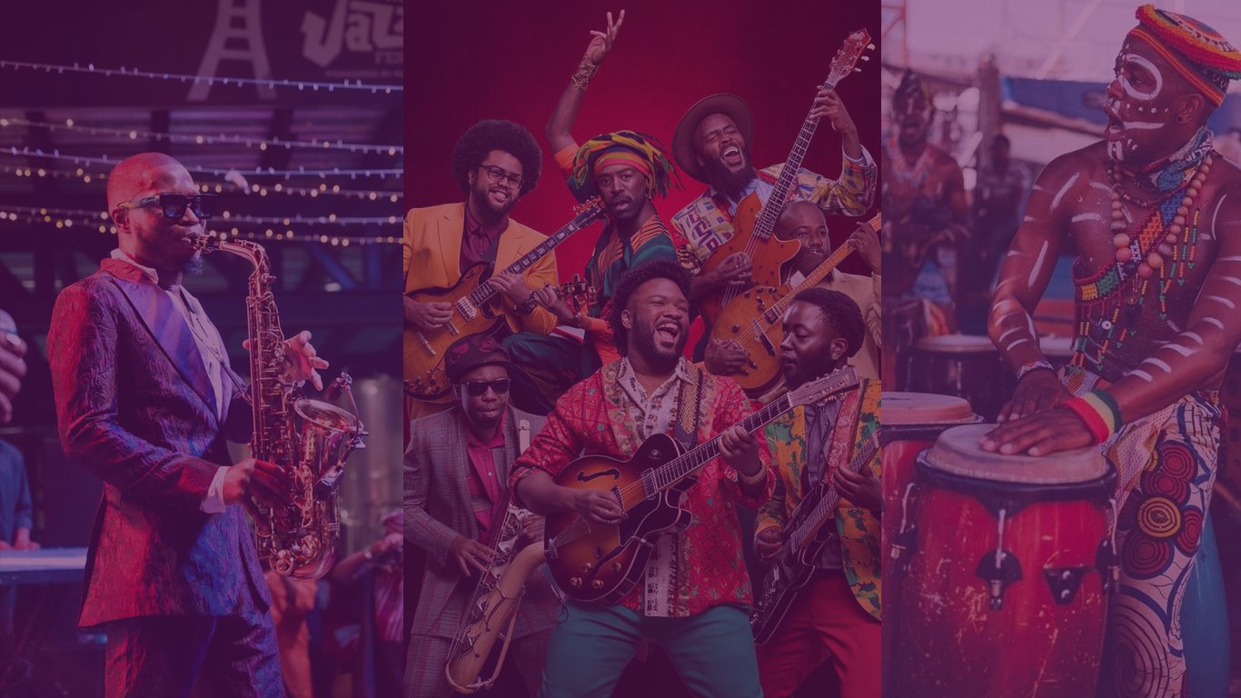 Ghanaian music and dance performance